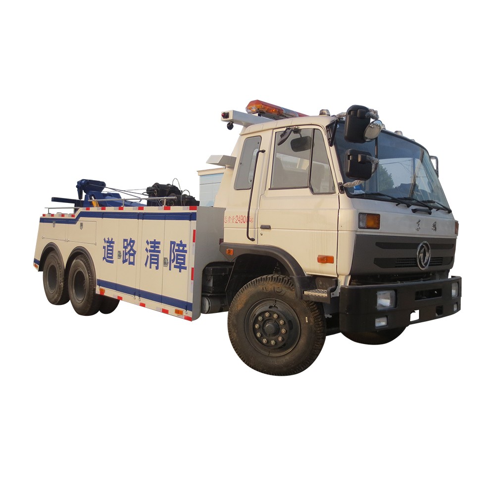 10-колесный тяжелый эвакуатор Dongfeng